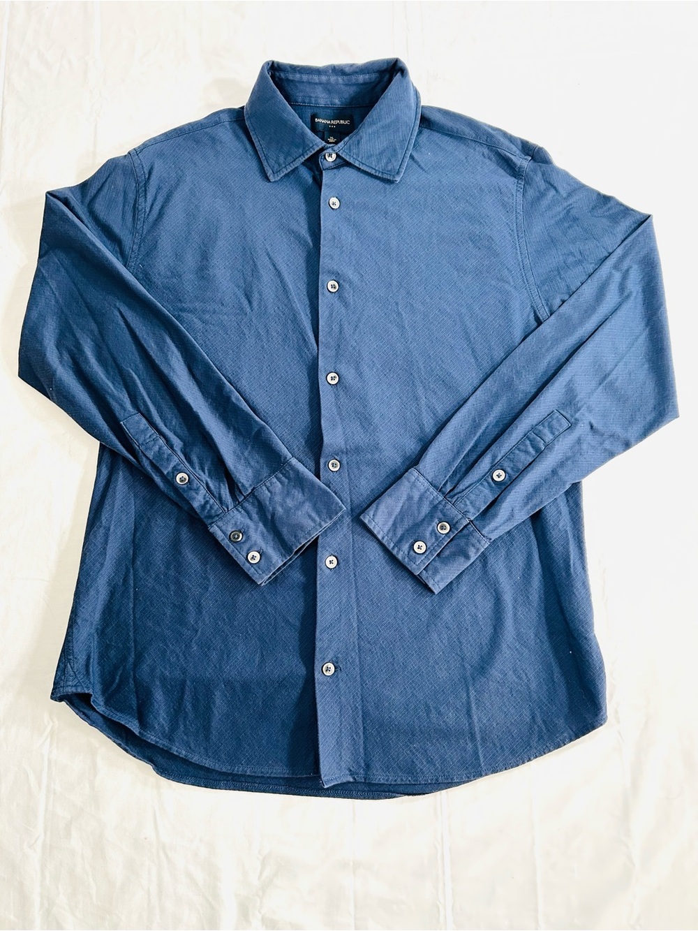 Banana Republic Blue Long Sleeve Button Down Shirt